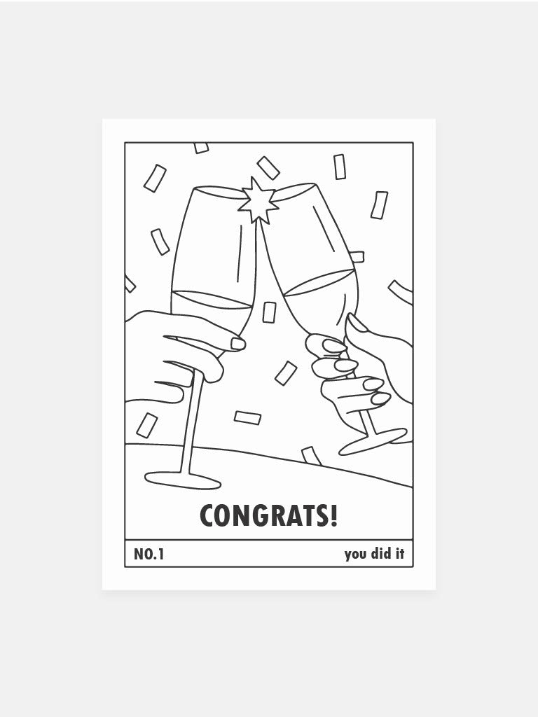 postcard congrats!