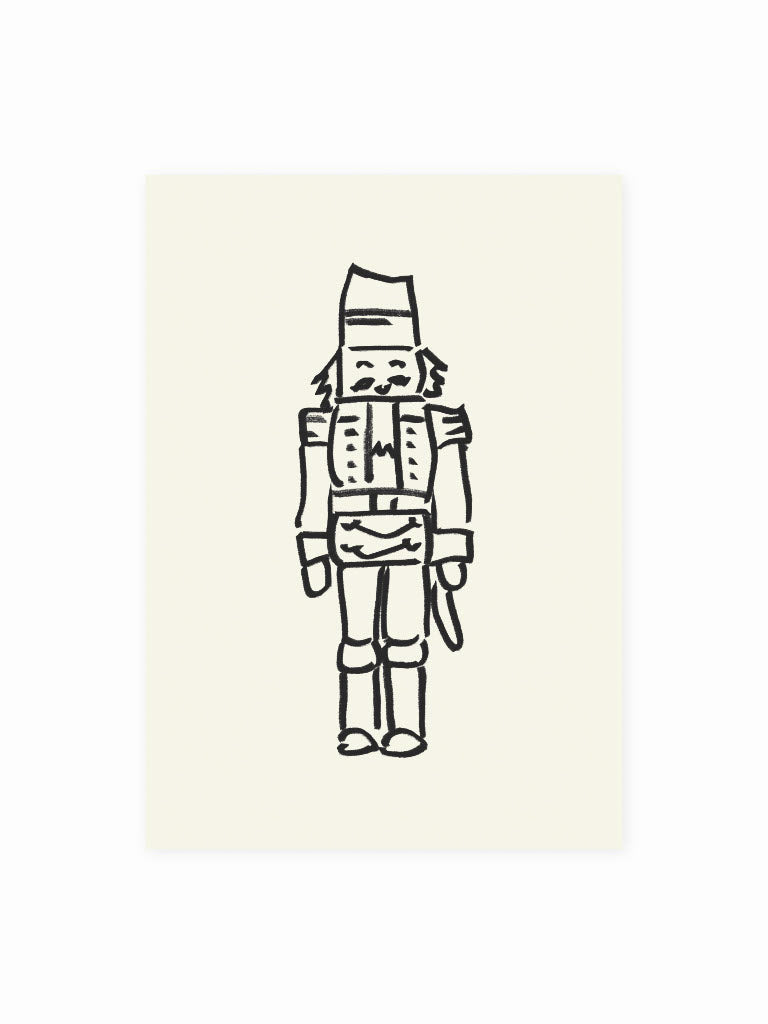 Postcard Nutcracker