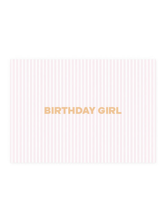 Postcard 'BIRTHDAY GIRL'