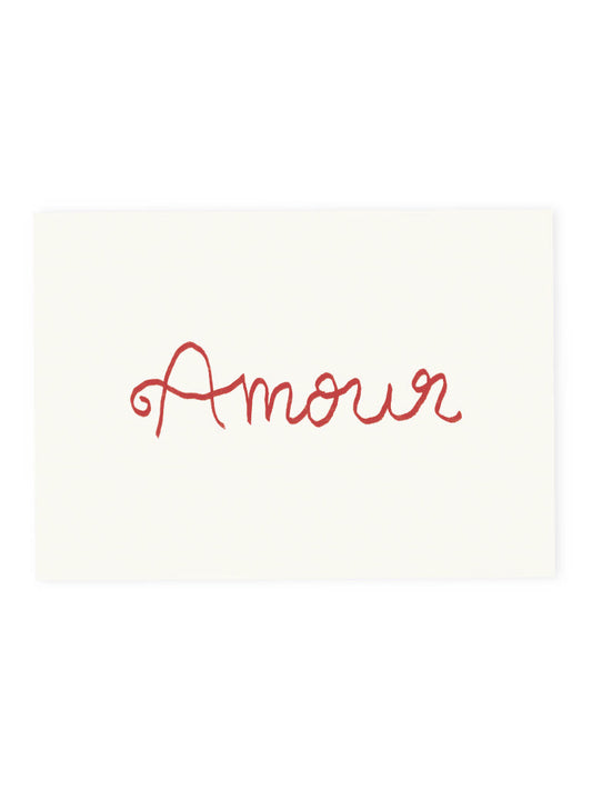 Postcard 'Amour' (Risography)