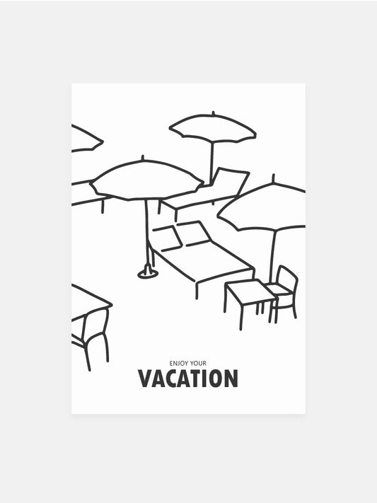 Postcard vacation